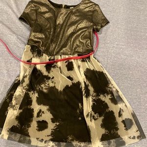Girls dress and belt nwot